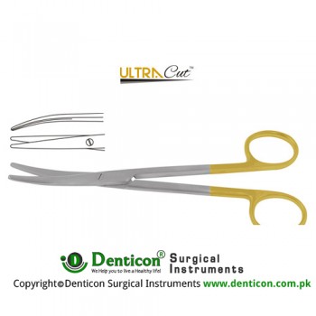 UltraCut™ TC Lexer Dissecting Scissor Curved Stainless Steel, 16 cm - 6 1/4"